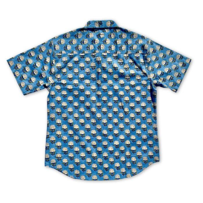 Blue Spring Flowers_back