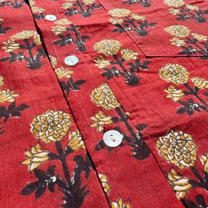 red yellow adhukala shirt