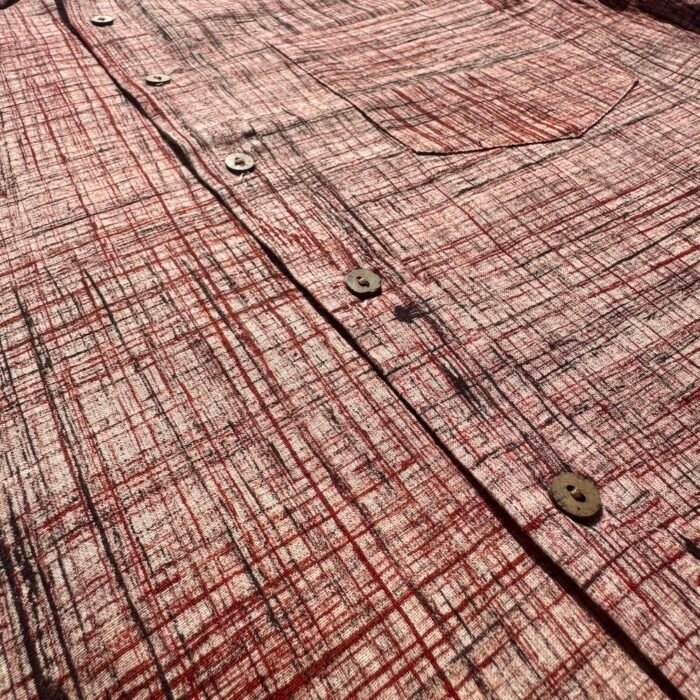 redish brown adhukala shirt